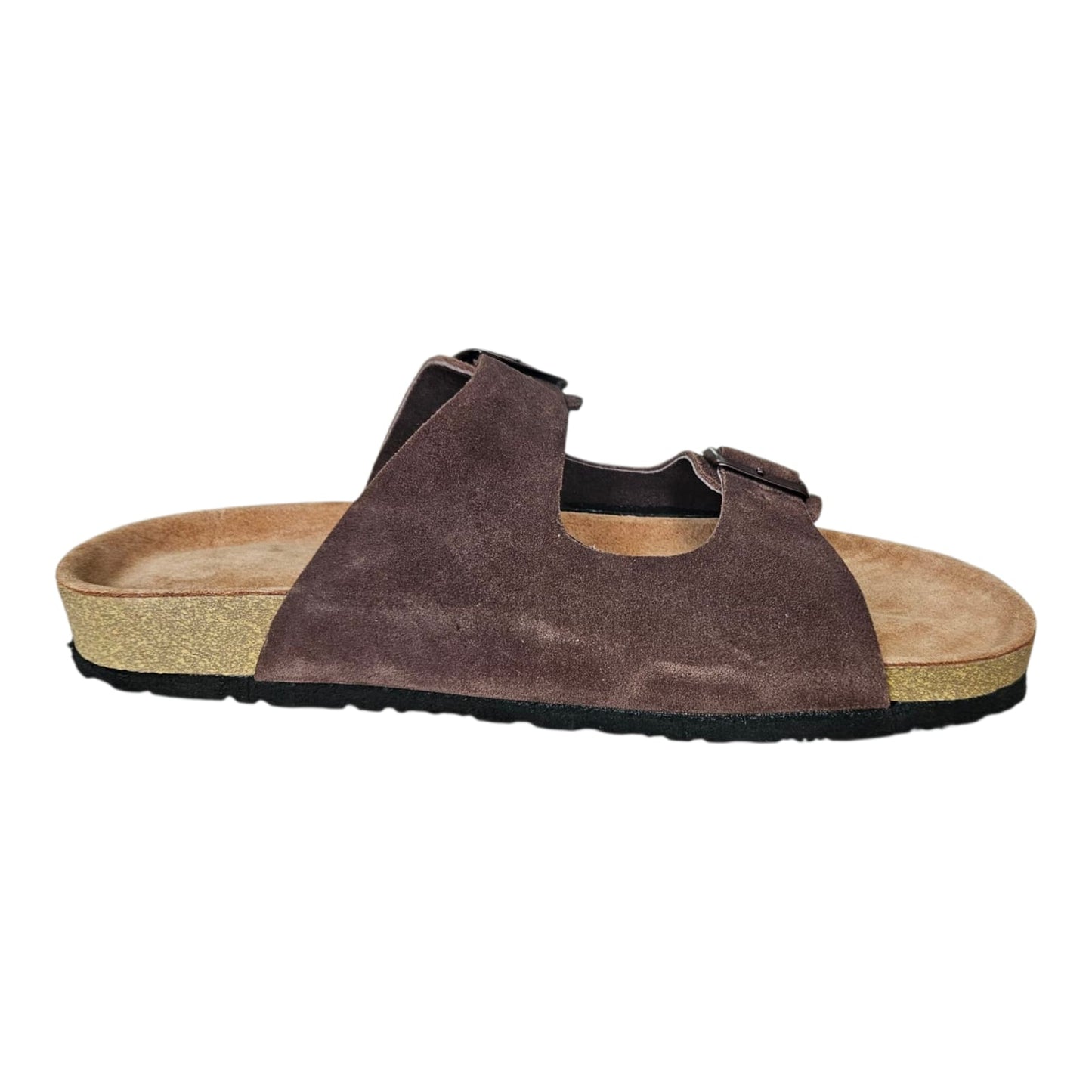 UpHeave Men Suede Leather Slippers - Classic Brown