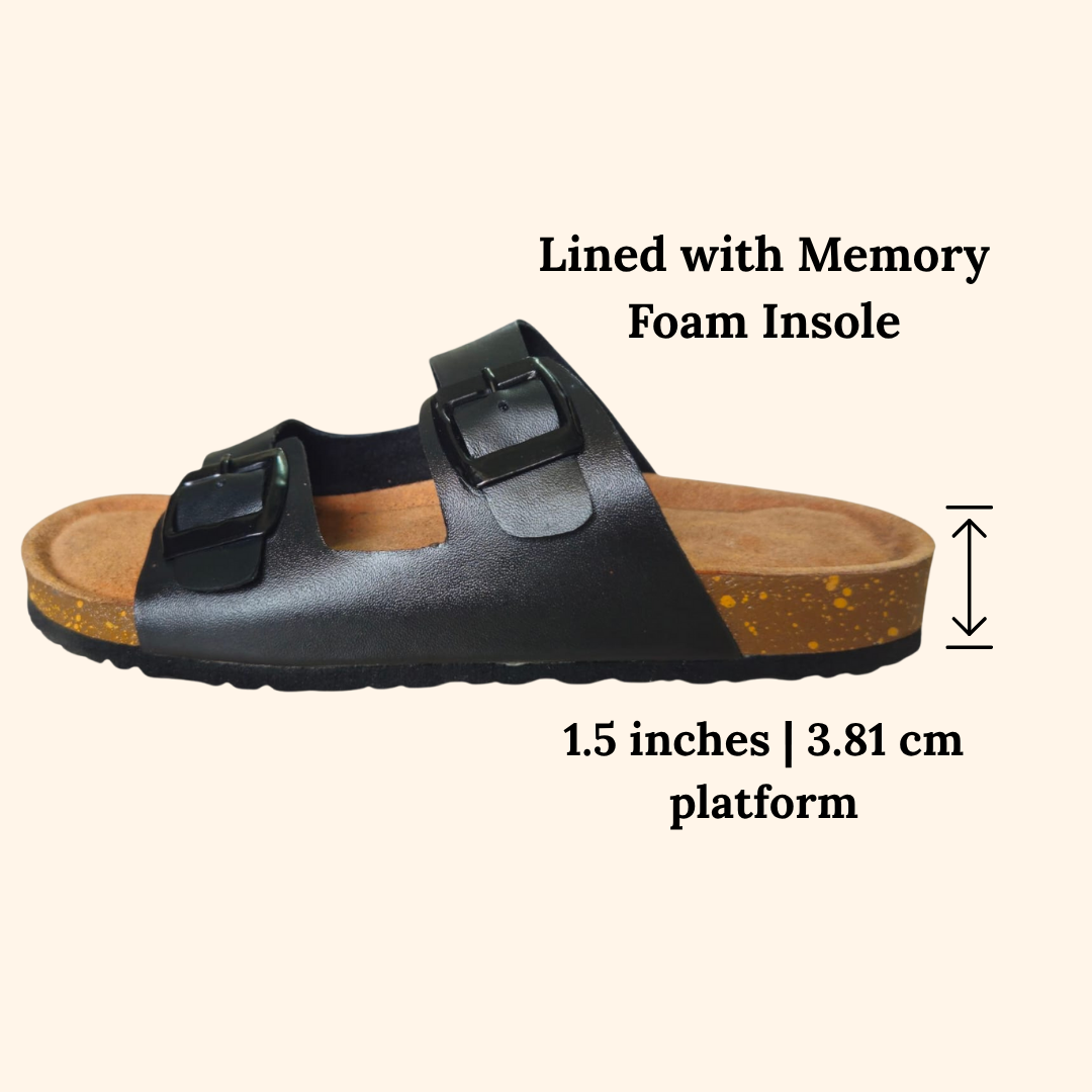 UpHeave Men’s Leather Slippers – Comfort Meets Everyday Style
