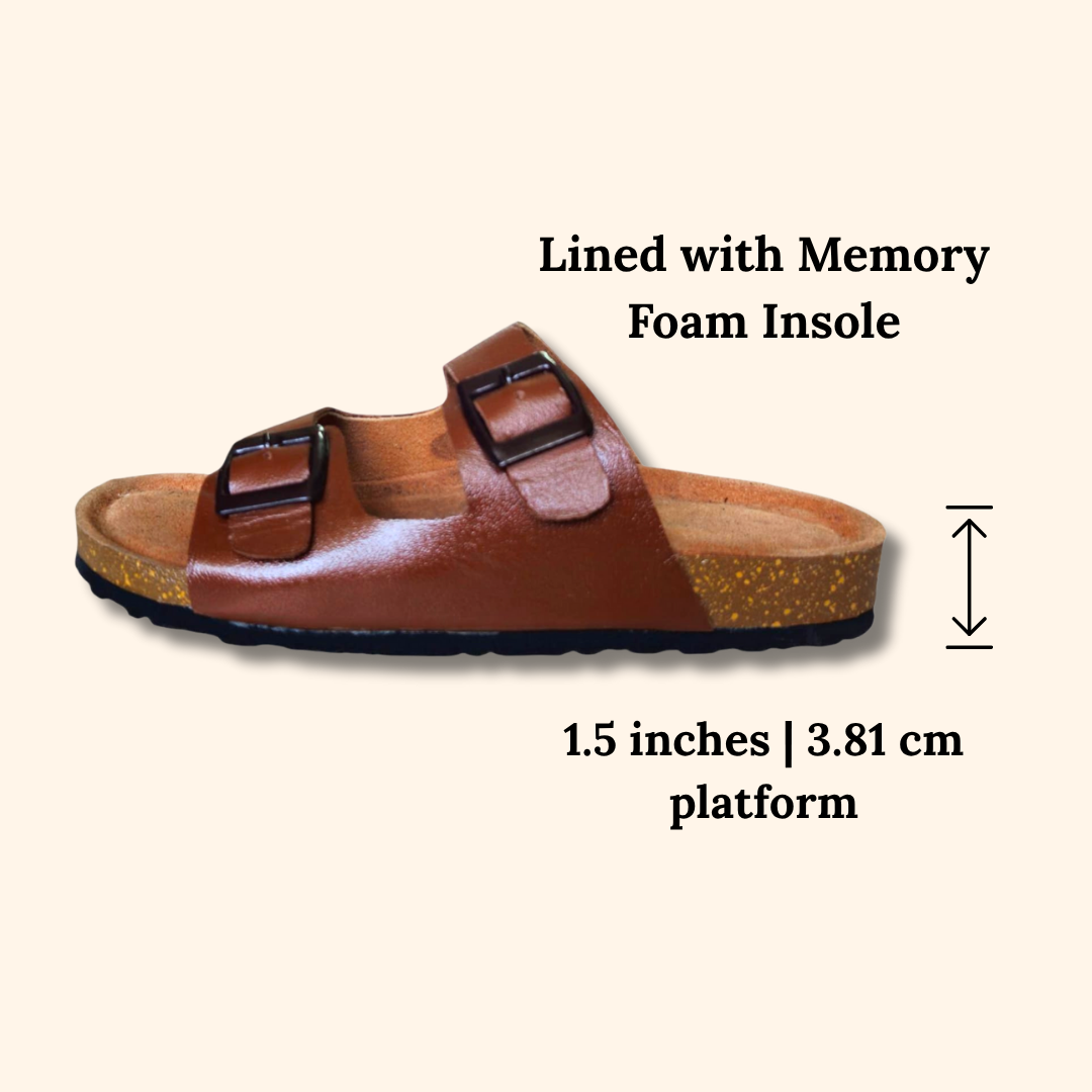 UpHeave Men’s Leather Slippers – Comfort Meets Everyday Style