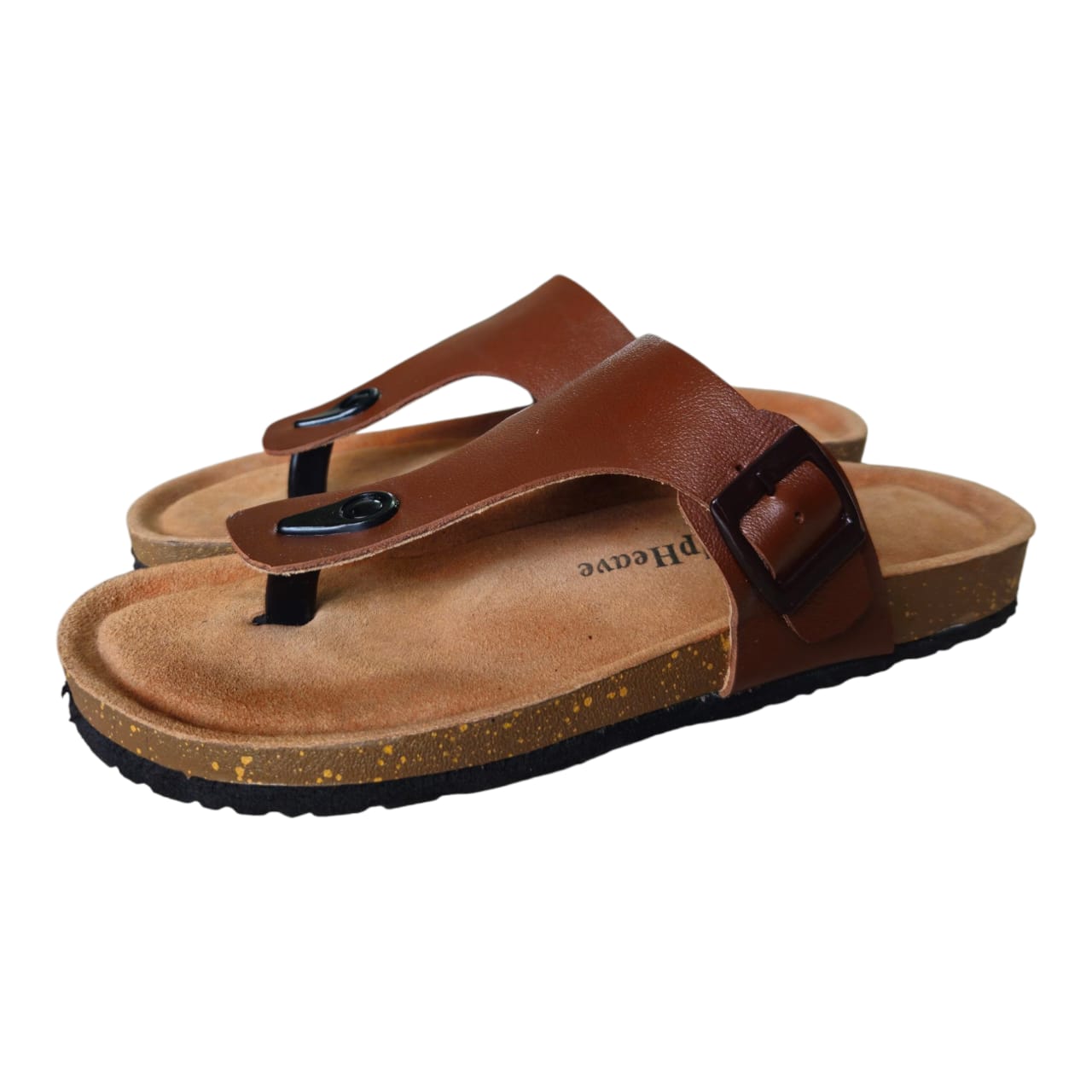 UpHeave Men’s Leather Slippers – Comfort Meets Everyday Style