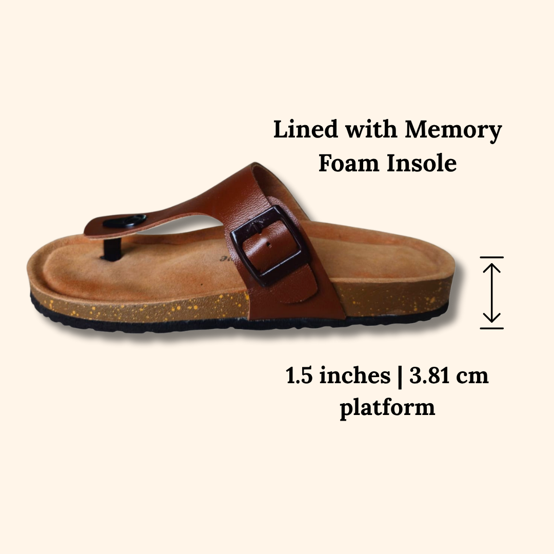 UpHeave Men’s Leather Slippers – Comfort Meets Everyday Style