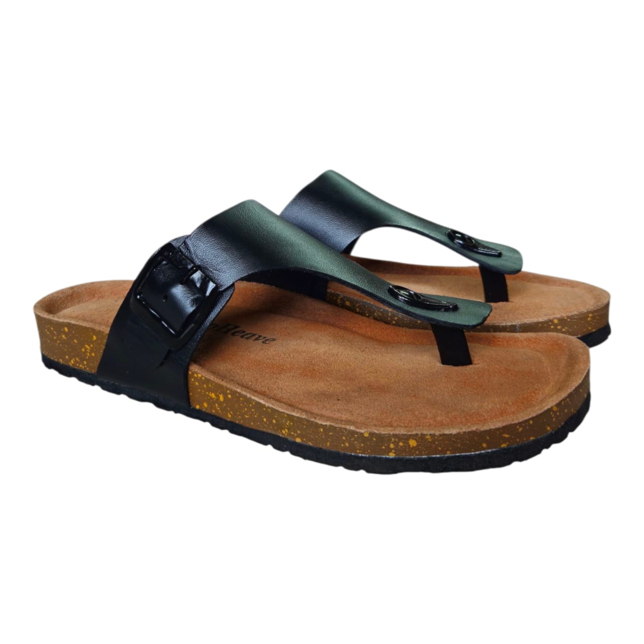 UpHeave Men’s Leather Slippers – Comfort Meets Everyday Style