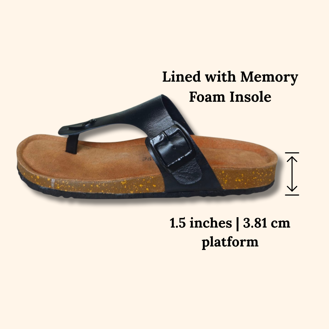UpHeave Men’s Leather Slippers – Comfort Meets Everyday Style