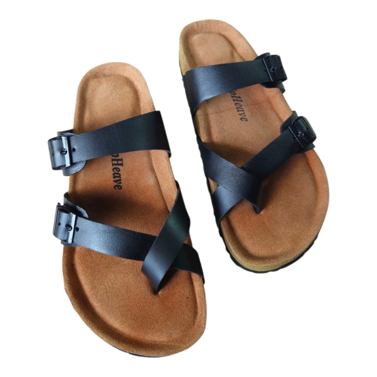 UpHeave Men’s Leather Slippers – Comfort Meets Everyday Style