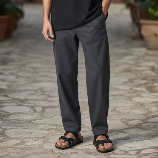 UpHeave Men’s Leather Slippers – Comfort Meets Everyday Style