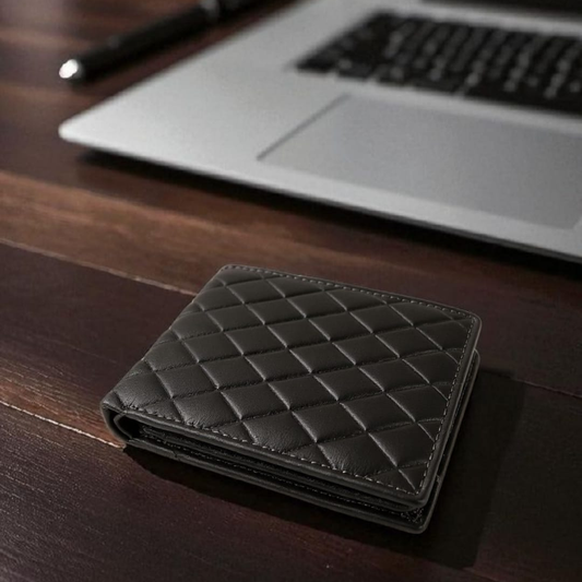 UpHeave Men’s Genuine Full-Grain Leather Wallet - Premium Gift for Men