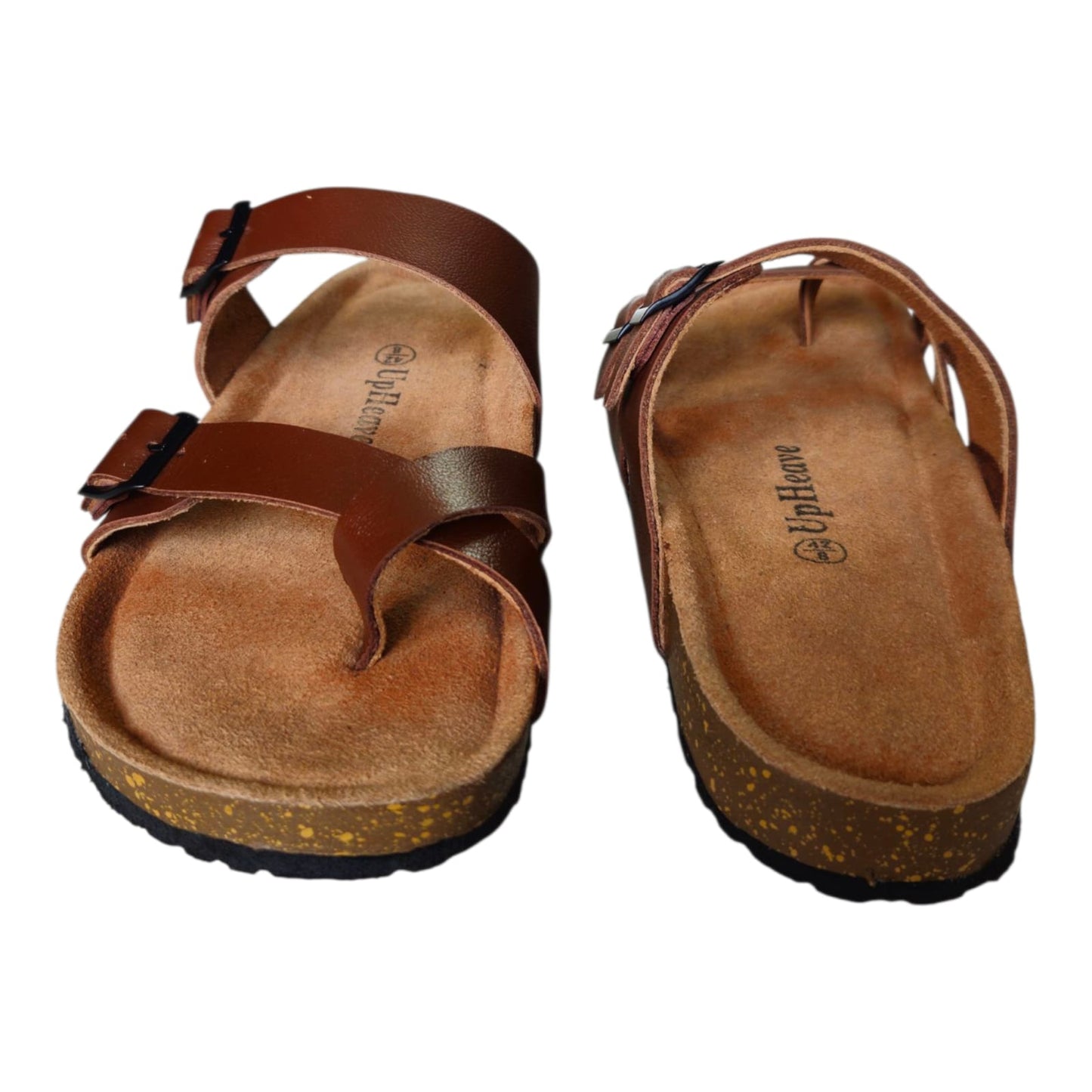 UpHeave Men’s Leather Slippers – Comfort Meets Everyday Style