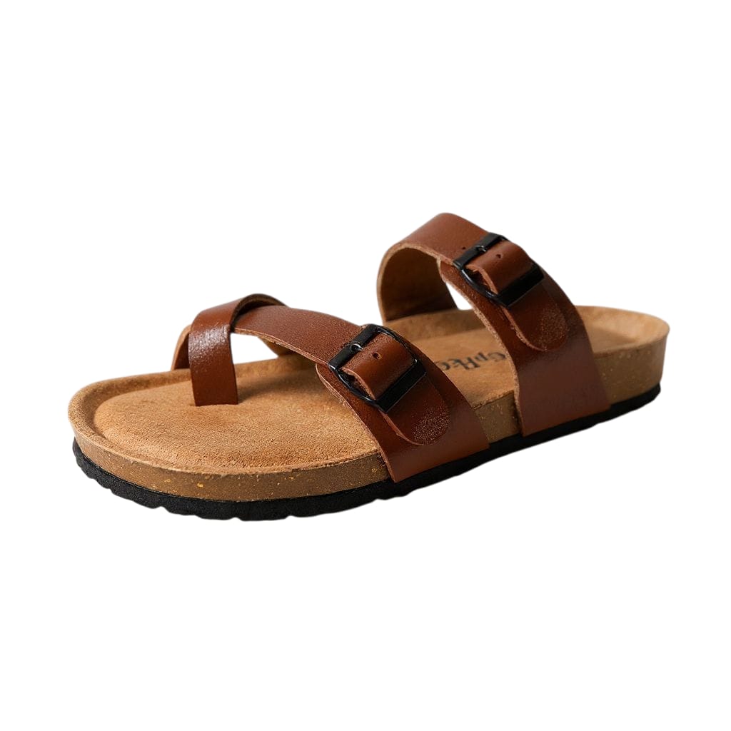 UpHeave Men’s Leather Slippers – Comfort Meets Everyday Style